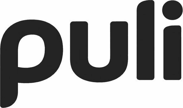 Logotipo de Puli en negro